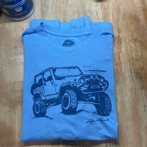 Life Is Good Jeep Tee